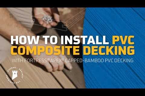 PVC Decking – An Alternative to Wood and Composite Products