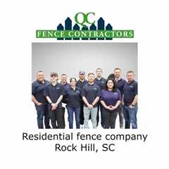 Residential fence company Rock Hill, SC