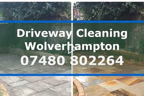 Driveway Cleaning Wolverhampton Tarmac Block Paving or Concrete Professional Driveway Cleaners