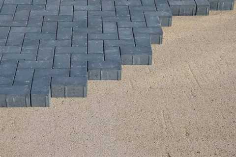 How Thick Should Sand Be Under Block Paving?