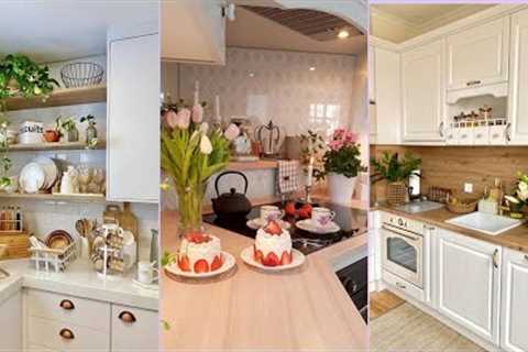 100+ Beautiful Small Kitchen Decorating ldeas| small kitchen design ideas #kitchen #decoration