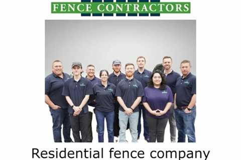 Residential fence company Rock Hill, SC