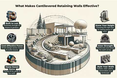 What Makes Cantilevered Retaining Walls Effective?