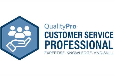 QualityPro creates Customer Service Professional credential