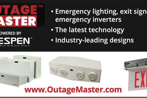 Espen Technology Announces Outage Master Emergency Lighting Brand