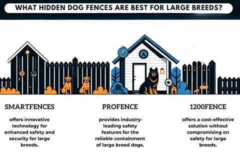 What Hidden Dog Fences Are Best for Large Breeds?