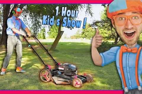 Blippi Videos for Children | Lawn Mower and More!