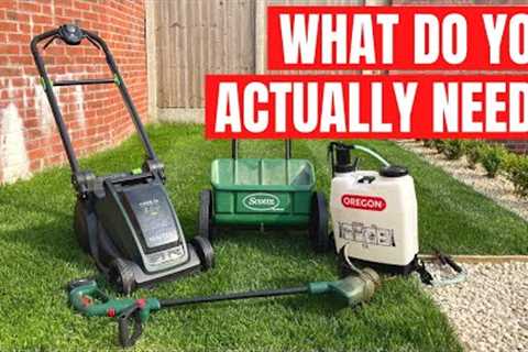 What Lawn Care EQUIPMENT do you ACTUALLY Need? Beginners Guide to a Great Lawn