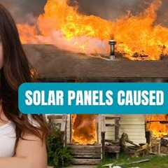 Solar Panel Fire Prevention Tips You Need! / BEFORE AND AFTER GOING SOLAR!