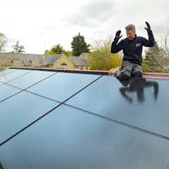 Installing an In Roof Solar Panel System