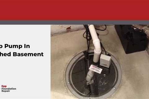 Sump Pump In Finished Basement