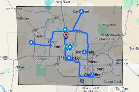 HVAC Contractor Phoenix, AZ - Google My Maps