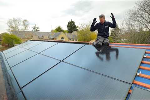 Installing an In Roof Solar Panel System