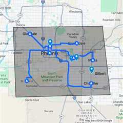 AC replacement Phoenix, AZ - Google My Maps