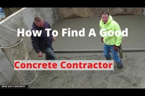 Residential Concrete Companies Near Me