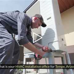 HVAC installation Tempe, AZ - Honest HVAC Installation & Repair - Way Cool