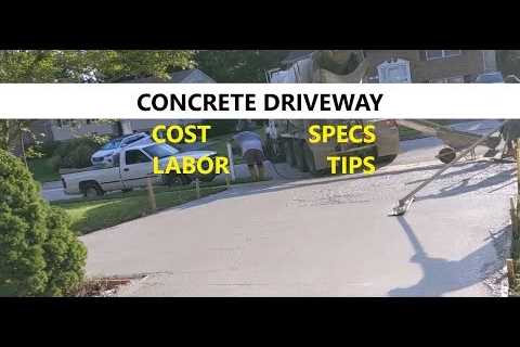 Concrete Pathways and Driveways