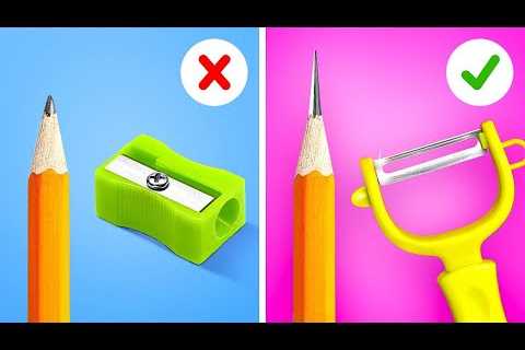 Genius School Hacks and DIY Gadgets Everyone Should Know! 🎓✨