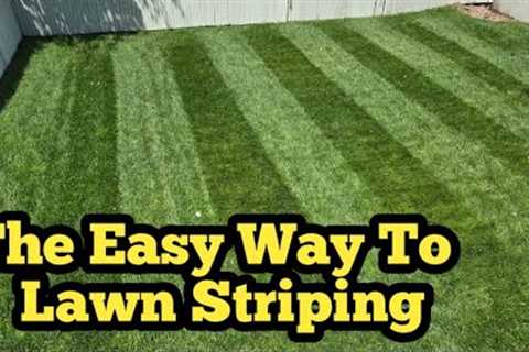 How To Mow Stripes in Your Lawn Using Toro Lawn Striping System