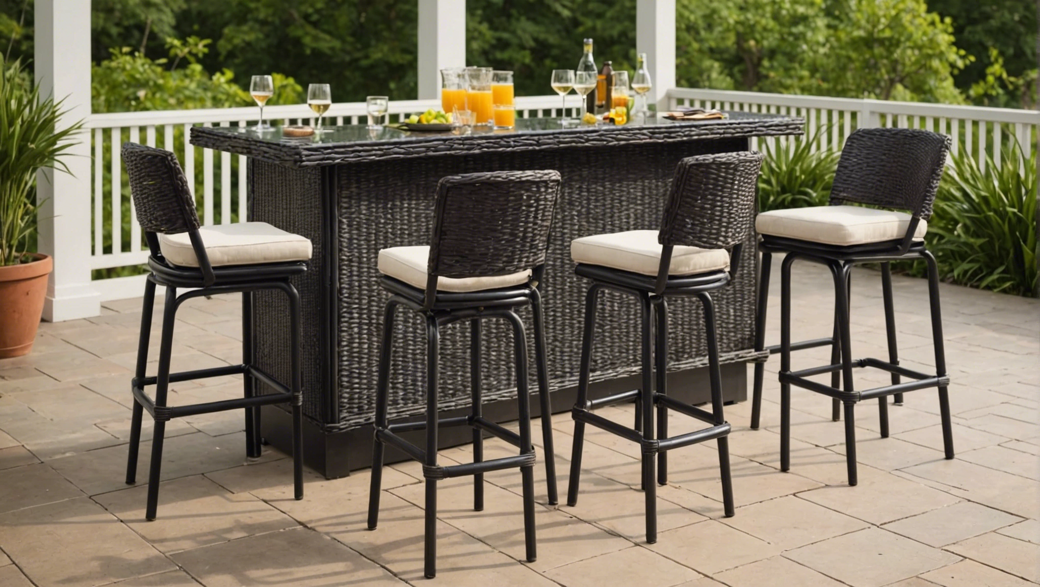 5 Best Rattan Bar Stools for Your Outdoor Oasis