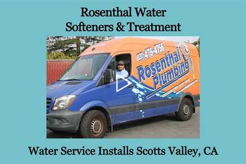 Water Service Installs Scotts Valley, CA