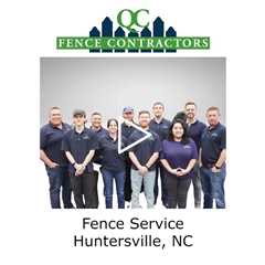 Fence Service Huntersville, NC - QC Fence Contractors