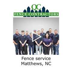 Fence service Matthews, NC - QC Fence Contractors