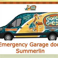 Emergency Garage door Summerlin