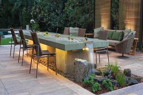 Incorporating Water Features into Your Outdoor Living Space