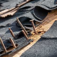Should Old Roofing Felt Be Removed