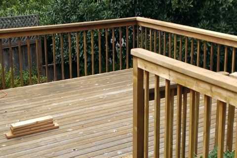 Transform Your Outdoor Space: Combine Professional Rug Cleaning Service With Deck Construction In..