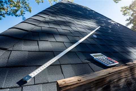 How to Calculate Roofing Squares From Square Footage