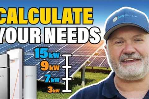 What Size Solar Battery Do You Need?
