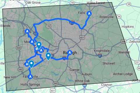 AC Repair Cary, NC - Google My Maps