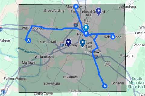 Gutter guard replacement Hagerstown, MD - Google My Maps