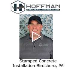Stamped Concrete Installation Birdsboro, PA - Hoffman Concrete Contractors