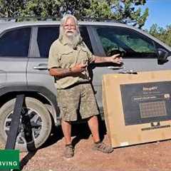 How I Added Solar Power to My Subaru Roof! My Easy Installation Hack!