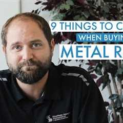 Buying a Metal Roof? Top 9 Things to Consider
