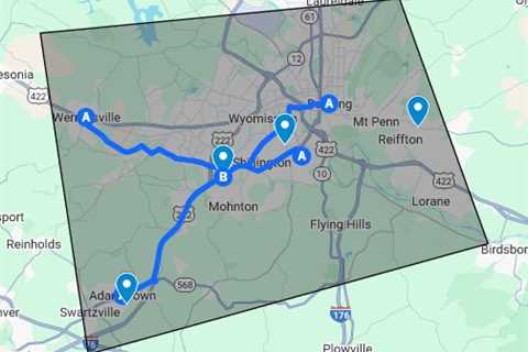 Gutter cleanout contractor Reading, PA - Google My Maps