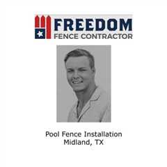 Pool fence installation Midland, TX