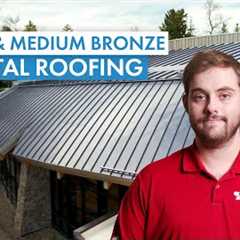 Dark Bronze & Medium Bronze Metal Roofing: Projects, SRI, Aesthetics
