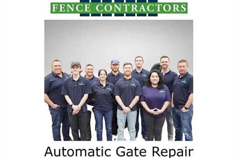 Automatic Gate Repair Huntersville, NC - QC Fence Contractors - Fence Contractor
