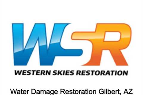 Water Damage Restoration Gilbert, AZ