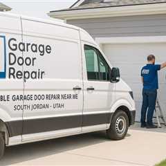 Affordable Garage Door Repair Near Me South Jordan Utah
