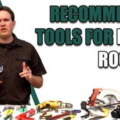 Recommended Tools for Metal Roofing