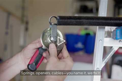 Garage Door Spring Replacement Cost Near Me Murray Utah