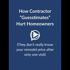 Contractors dont know the price, and its a guesstimate