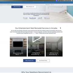 Entertainment Wall Remodeling in Arcadia | Planning Before You Build