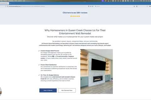 Entertainment Wall Remodeling in Queen Creek | Planning Before You Build