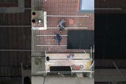 Professional solar panel installation!